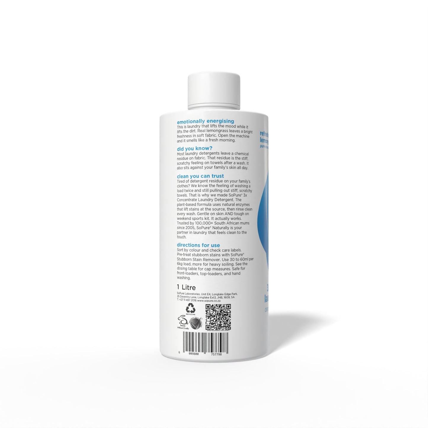 SoPure 3x Concentrate Laundry Detergent