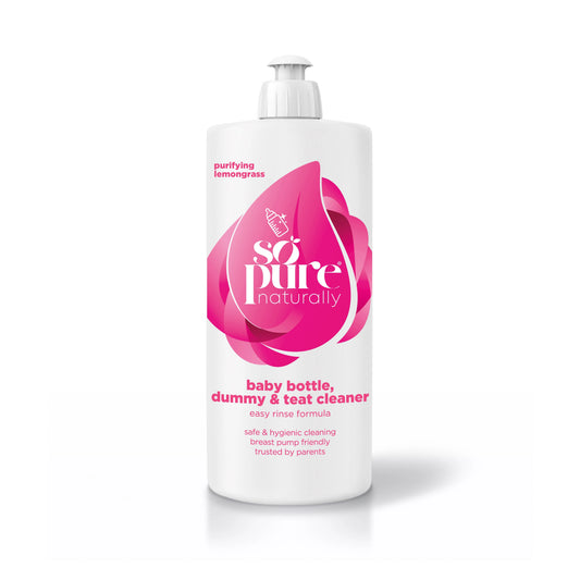 SoPure Baby Bottle, Dummy & Teat Cleaner SoPure Naturally - Eco Friendly Anti Allergen Natural Cleaning Products