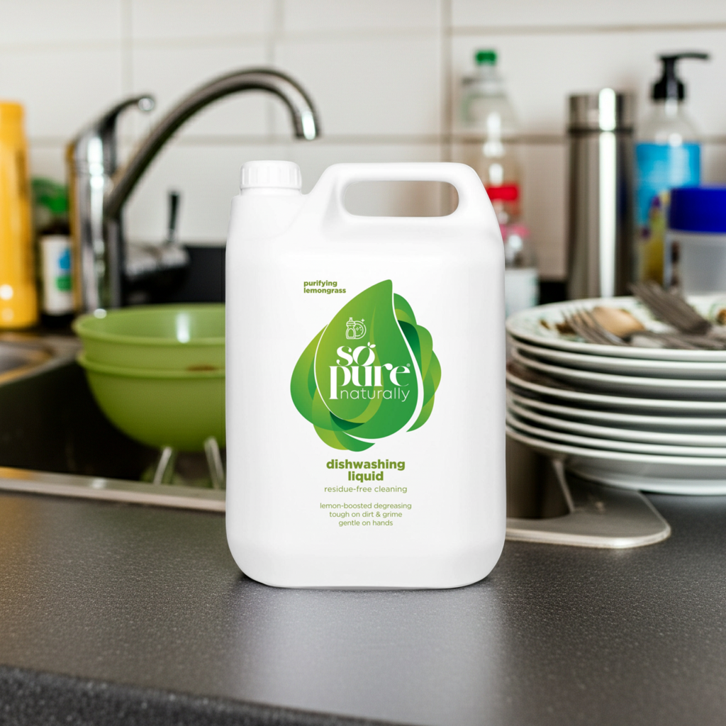 SoPure Dishwashing Liquid - Purifying Lemongrass