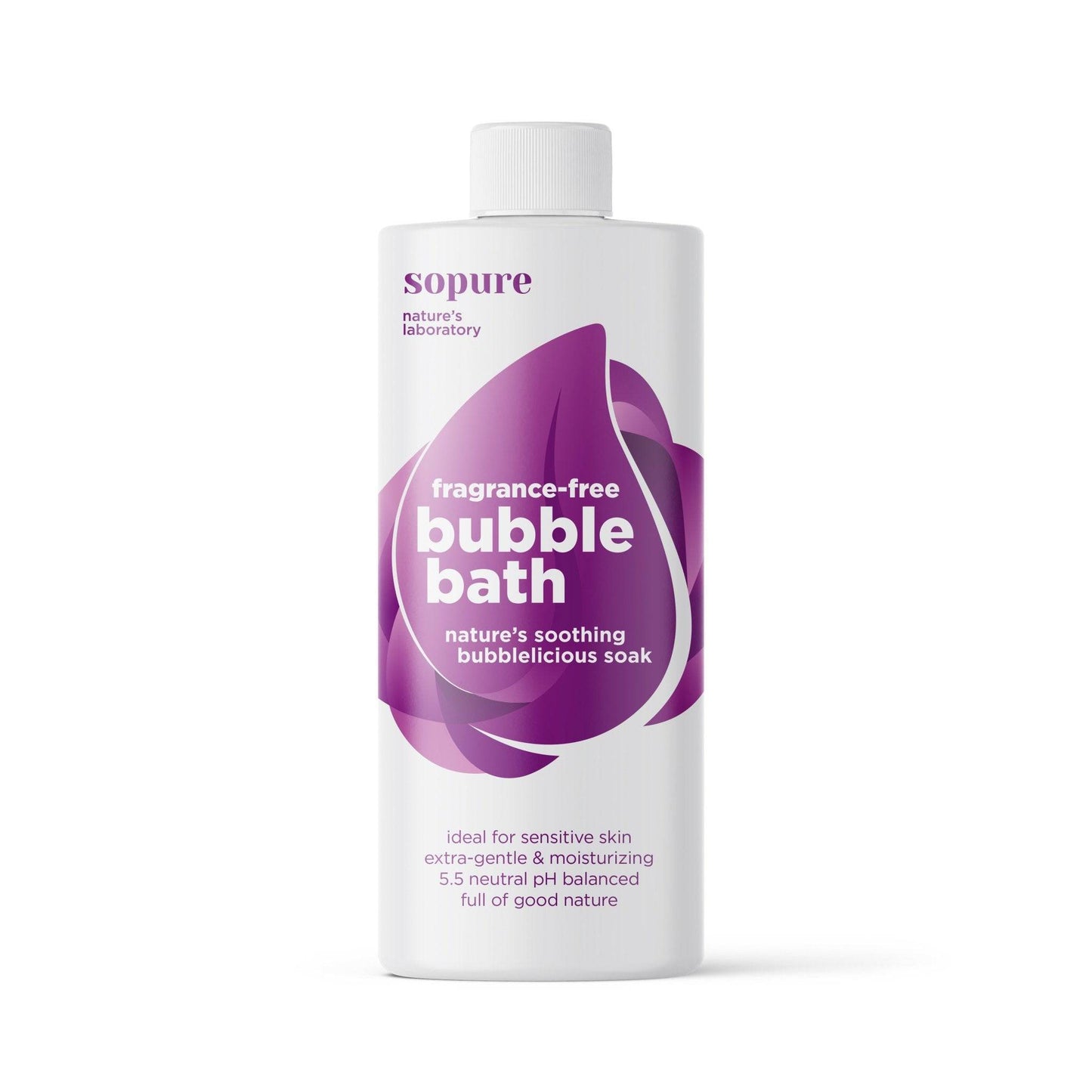 SoPure Fragrance-Free Bubble Bath SoPure Naturally - Eco Friendly Anti Allergen Natural Cleaning Products