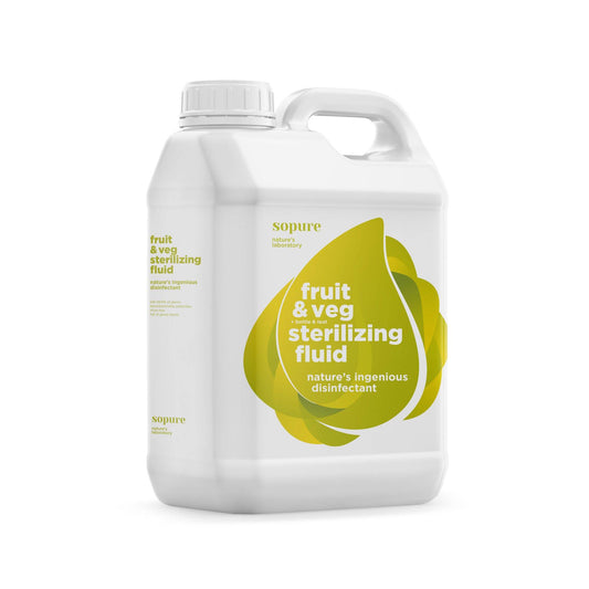 SoPure Fruit & Veg Sterilizing Fluid SoPure Naturally - Eco Friendly Anti Allergen Natural Cleaning Products
