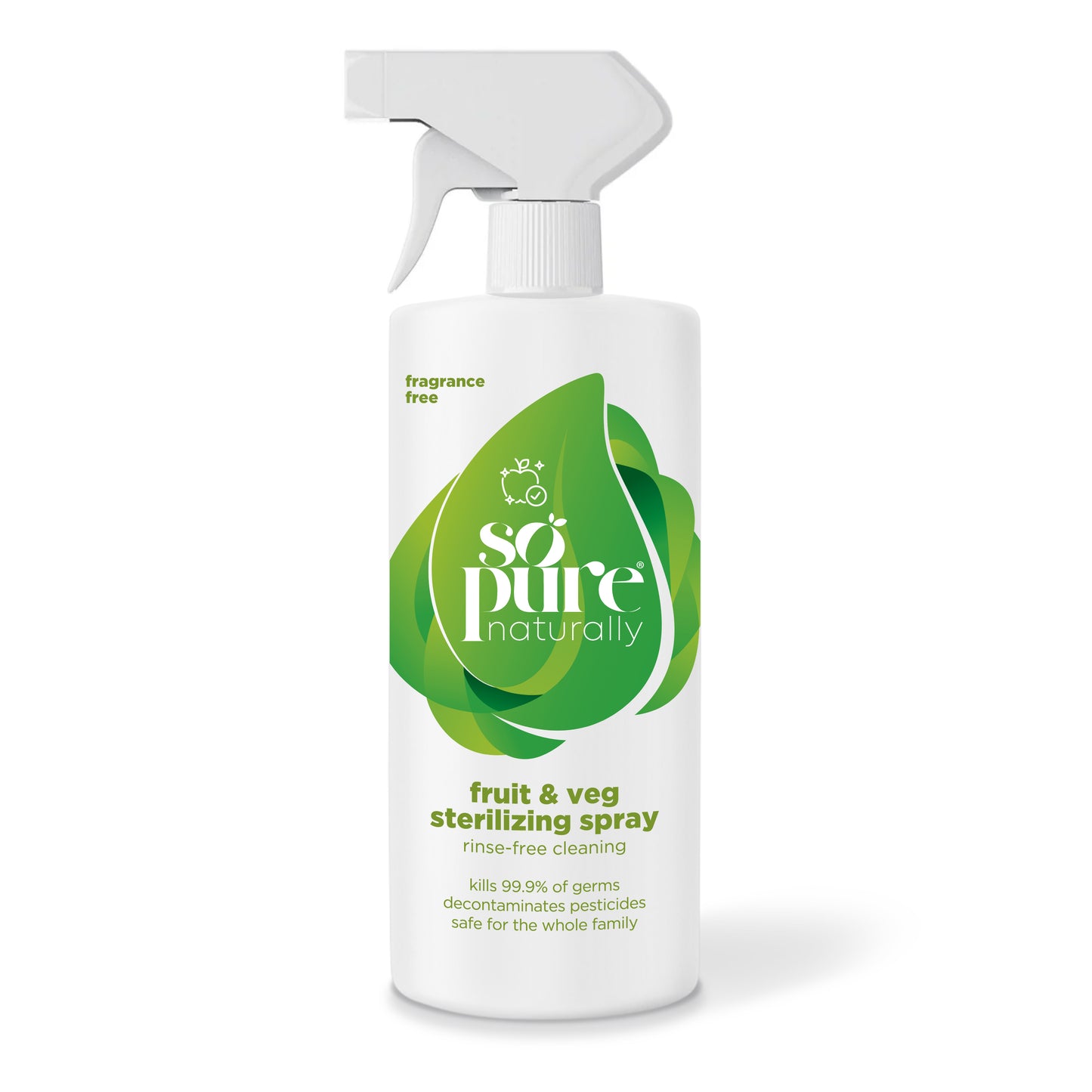 SoPure Fruit & Veg Sterilizing Spray (60ml Sample)