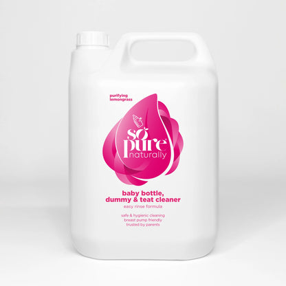 SoPure Baby Bottle, Dummy & Teat Cleaner SoPure Naturally - Eco Friendly Anti Allergen Natural Cleaning Products