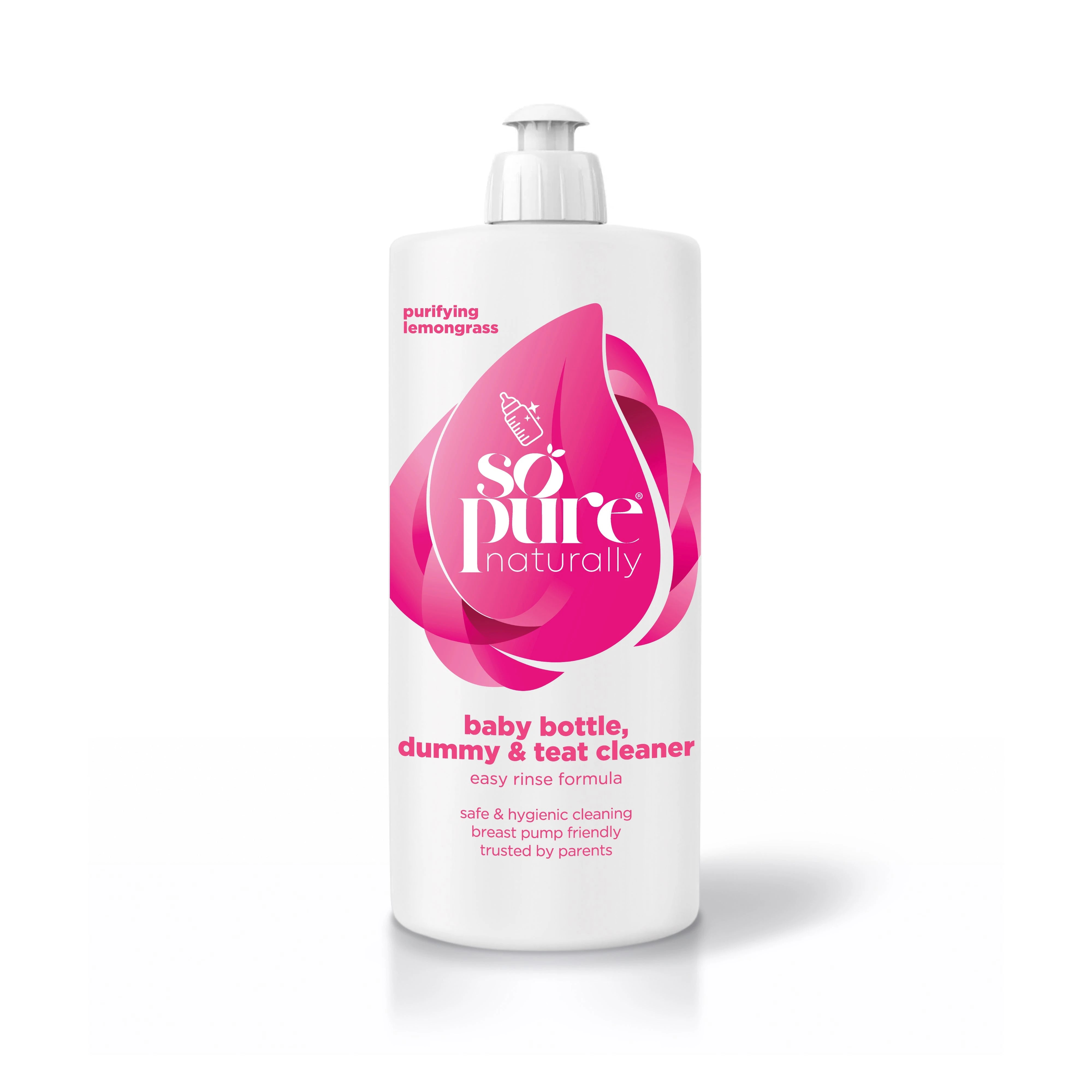 SoPure Baby Bottle, Dummy & Teat Cleaner SoPure Naturally - Eco Friendly Anti Allergen Natural Cleaning Products