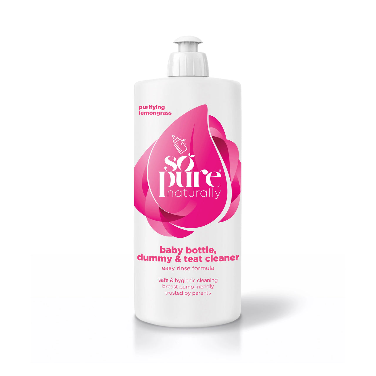 SoPure Baby Bottle, Dummy & Teat Cleaner SoPure Naturally - Eco Friendly Anti Allergen Natural Cleaning Products
