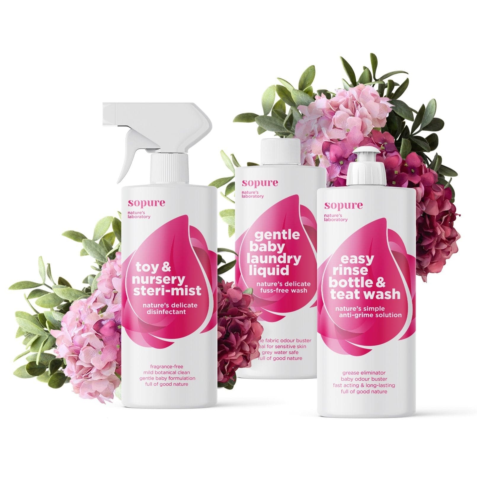 SoPure Gentle Baby Trial Pack SoPure Naturally - Eco Friendly Anti Allergen Natural Cleaning Products