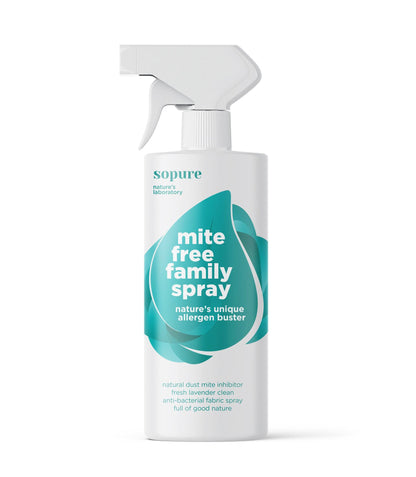 SoPure Mite-Free Dust Mite Family Spray SoPure Naturally - Eco Friendly Anti Allergen Natural Cleaning Products