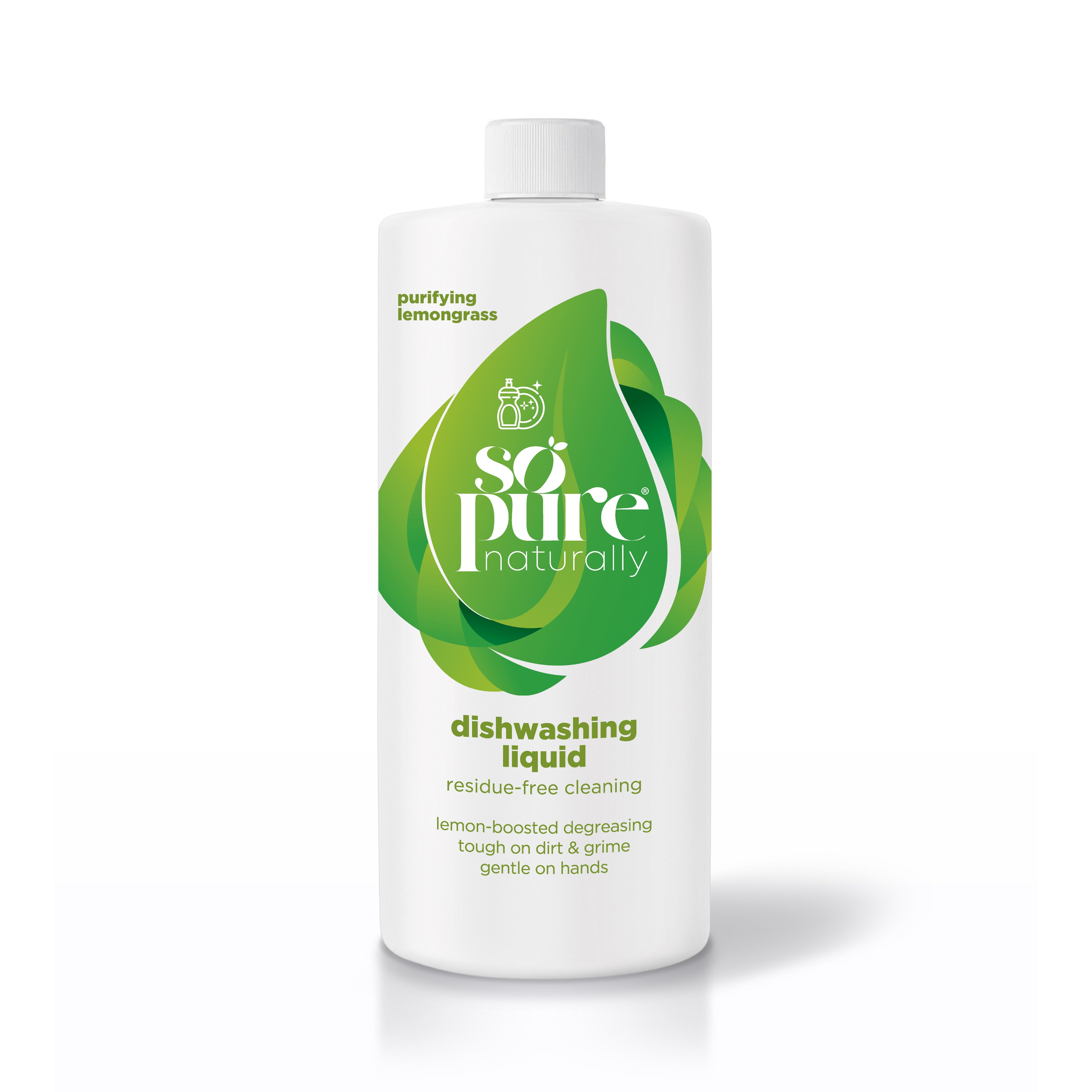 SoPure Dishwashing Liquid - Purifying Lemongrass - SoPure Naturally