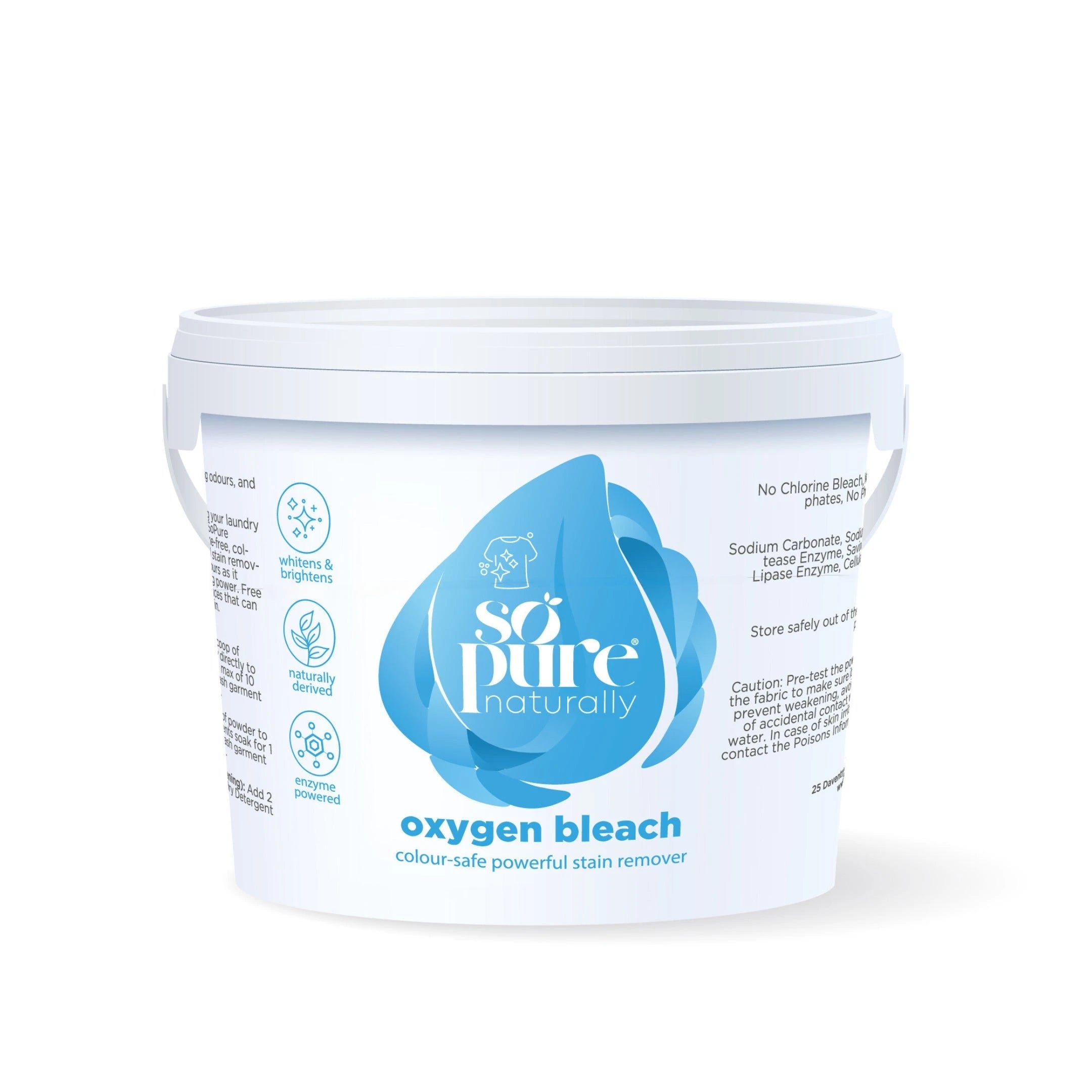 SoPure Oxygen Bleach SoPure Naturally - Eco Friendly Anti Allergen Natural Cleaning Products