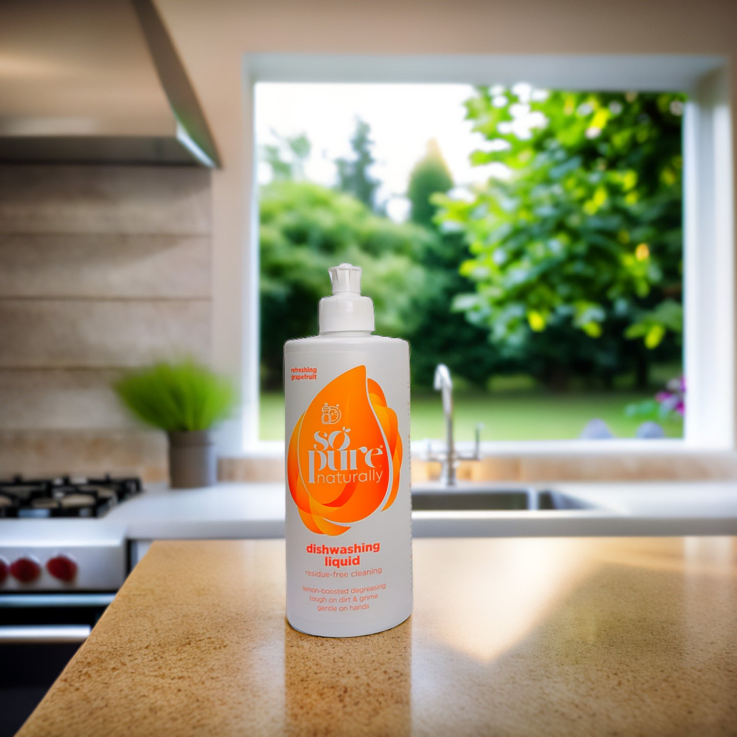 SoPure Dishwashing Liquid - Refreshing Grapefruit