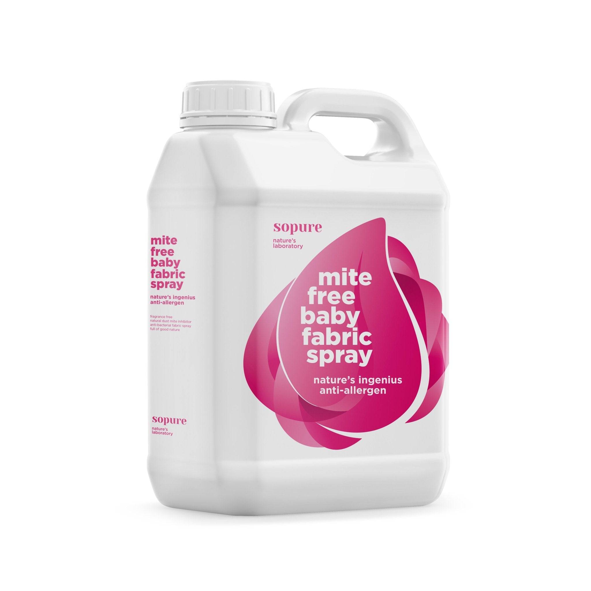 SoPure Mite-free Baby Fabric Spray - SoPure Naturally