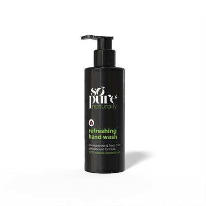 SoPure® Refreshing Hand Wash, Pomegranate & Mint