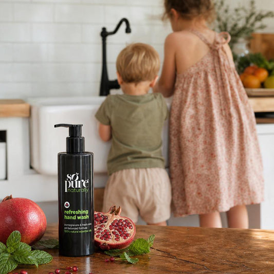 SoPure® Refreshing Hand Wash, Pomegranate & Mint