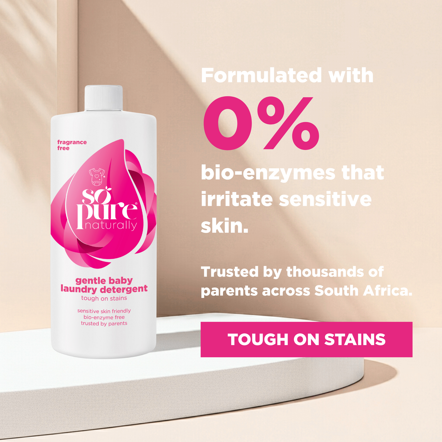 SoPure Gentle Baby Laundry Detergent